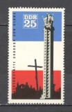 D.D.R.1966 Monumente nationale SD.196, Nestampilat