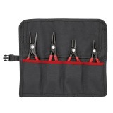 Cumpara ieftin Set clesti profesionali pentru inele de siguranta Knipex 00 19 57, 140-180 mm, 4 piese