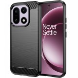 Husa OnePlus 15 Asteroid GSM Carbon Silicone, negru