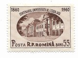 Centenarul Universitatii Al.I. Cuza - Iasi, 1959 - neobliterat