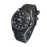 Cumpara ieftin Ceas de mana Geneva negru cu cifre romane - WZ5338