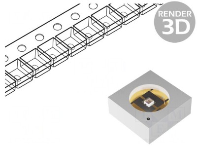 Lumină LED UV-C 265-280nm 200mW foto