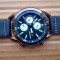E910-Ceas bomba mare modern baterie FASTRACK SS Back- 30 MWR functional.