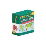 Harta lumii - Puzzle (104 piese, A3)