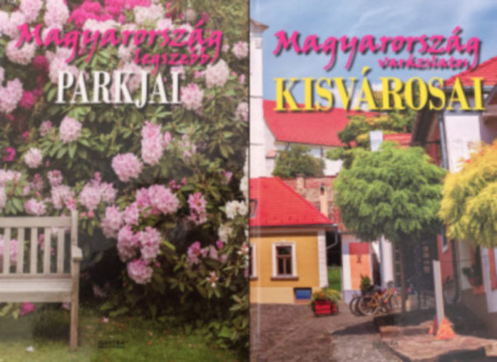 Aj&aacute;nd&eacute;k albumok csomag - Magyarorsz&aacute;g legszebb parkjai - Magyarorsz&aacute;g var&aacute;zslatos kisv&aacute;rosai