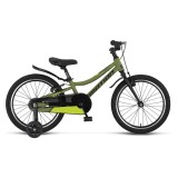 Bicicleta copii Motion, culoare kaki lime, roata 16 , cadru din otel