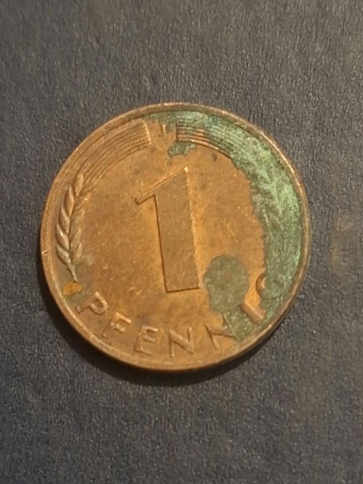 1 pfenning 1950 J
