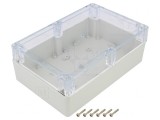 Carcasă Universală 140x210x75mm cu Bucşă din Alamă ABS-PC