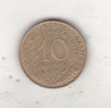 bnk mnd Franta 10 centimes 1976