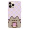 Husa compatibila cu Apple iPhone 12 Pro Max, Viceversa, model Lunch time Pusheen , Silicon, TPU