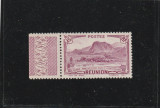 Reunion 1933-Turism (cu RF),MNH ,Mi.136, Natura, Nestampilat