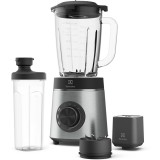 Blender cu mixare in vid Electrolux Explore 6 E6VB1-8ST, 1400 W, 5 viteze + Pulse, cana de 1,75 litri din sticla borosilicata, cutit cu 6 lame,recipie