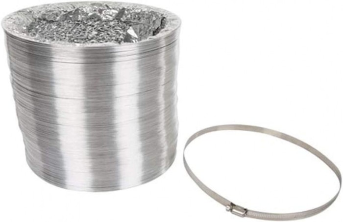 Tubulatura din aluminiu 3m pentru Aeroterma electrica PRO 30 kW P WeldLand Equipment