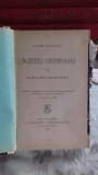 LINGUISTICA CONTEMPORANA SAU SCOALA NEO-GRAMATICALA - LAZAR SAINEANU