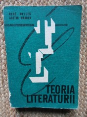 Teoria Literaturii - Rene Wellek, Austin Warren - Studii literare, critica literara