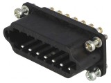Conector HDC Inserturi Contact Mamă Staf 14 PIN 10A 50V