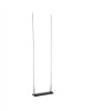 Leagan Cauciuc Negru KBT, Lant Otel Galvanizat, Ergonomic, Gradina, Exterior
