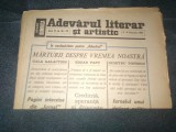 REVISTA ADEVARUL LITERAR SI ARTISTIC 3 9 FEBRUARIE 1991