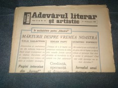 REVISTA ADEVARUL LITERAR SI ARTISTIC 3 9 FEBRUARIE 1991