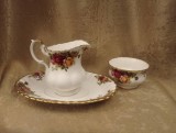 Set restr&acirc;ns de porțelan englezesc de colecție, Royal Albert Old Country Rose