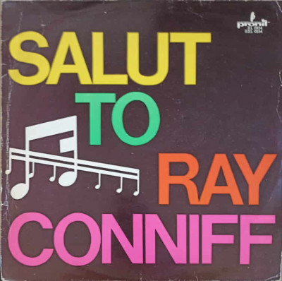 Disc vinil, LP. SALUT TO RAY CONNIFF-Dick Smede Orchestra foto