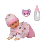 Papusa Bebelus ce danseaza, merge si rade, Roz, ATU-084239, Plastic, Oem