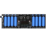 Tester digital profesional pentru acumulatori 18650 celule litiu ion 8 canale independente Li-ion