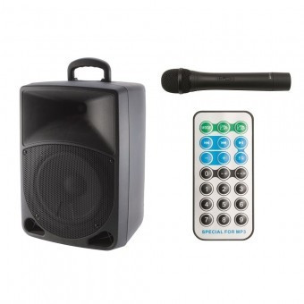 Boxa portabila activa Sal PBA 20A, bluetooth, FM, USB/SD/SDHC/MMC, HI-FI, Karaoke foto