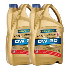 Pachet 10 litri Ulei Ravenol ECS USVO 0W20 (8+2 gratis)