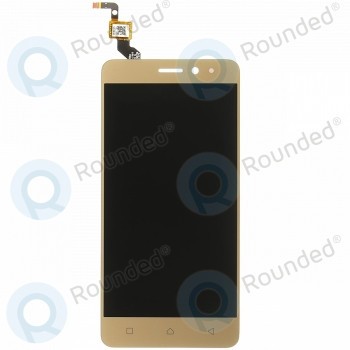 Lenovo K6 Modul display LCD + Digitizer gold foto