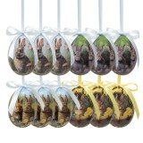 Cumpara ieftin Set 12 oua Paste plastic multicolor &Oslash; 4x5 cm