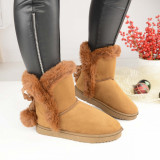 Cumpara ieftin Cizme Tip Ugg De Dama 2341 Camel