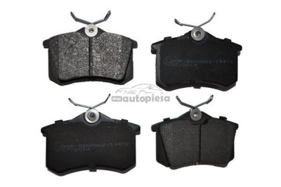 Set placute frana,frana disc VW GOLF IV Cabriolet (1E7) (1998 - 2002) KRIEGER 0950006001 foto