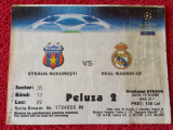 Bilet meci fotbal STEAUA BUCURESTI - REAL MADRID (Champions League 17.10.2006)