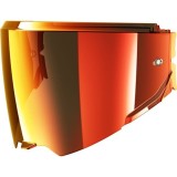 Viziera casca moto Shark Oxo iridium rosu compatibila marimi XS-M