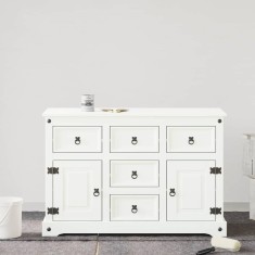 vidaXL Vopsea pentru mobilă Alb 10 x 10 x 12.2 cm
