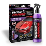 Cumpara ieftin Shine Armor - Spray Ceramic 3 &icirc;n 1 pentru Protecție și Lustruire - Kit 236 ml cu lavetă microfibră și pulverizator