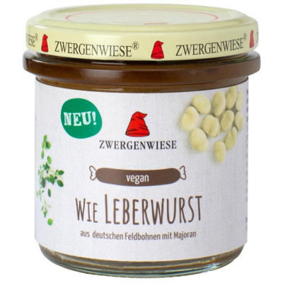 Crema Tartinabila Vegana Leberwurst Bio 140 grame Zwergenwiese foto
