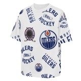 Edmonton Oilers tricou de copii NHL Unstoppable All Over Print Short Sleeve Elevated - 170&ndash;176 cm (14&ndash;16 ani)