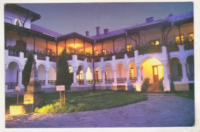 bnk cp Manastirea Agapia - Vedere nocturna - necirculata foto