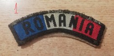 C7 148 - Ecuson tematica nationala - steag Romania - piesa de colectie