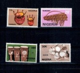 Nigeria 1989 - Instrumente muzicale, serie neuzata
