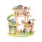 Jucarie din bambus - Casa ursilor Panda (25 piese)