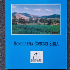 MONOGRAFIA COMUNEI SIRIA - Teodor Vostinaru