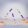 Marker Varf Dublu ELECTRUM Violet, Medical, Pt. Tatuaje, Varf Gros si Subtire, Rezistent la Alcool