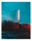 Tablou Canvas Portal Luminii &icirc;n Apusul Multicolor Abstract, 26 x 39 cm, CMCLASS