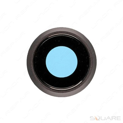 Geam Camera iPhone 8, Black foto
