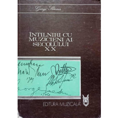 INTALNIRI CU MUZICIENI AI SECOLULUI XX-GEORGE SBARCEA