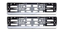 SET 2 SUPORTI NUMAR INMATRICULARE CROMAT