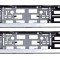 SET 2 SUPORTI NUMAR INMATRICULARE CROMAT